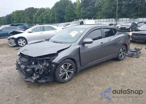 2020 Nissan Sentra Sv Xtronic Cvt z USA, uszkodzony, nr VIN 3N1AB8CV6LY289368